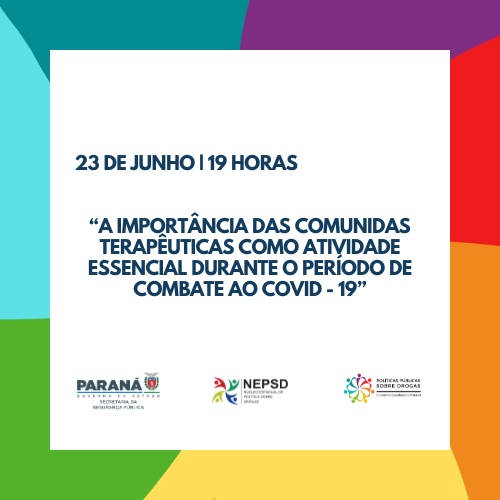 "A IMPORTÂNCIA DAS COMUNIDADES TERAPÊUTICAS COMO ATIVIDADE ESSENCIAL DURANTE O PERÍODO DE COMBATE AO COVID-19" (2020)