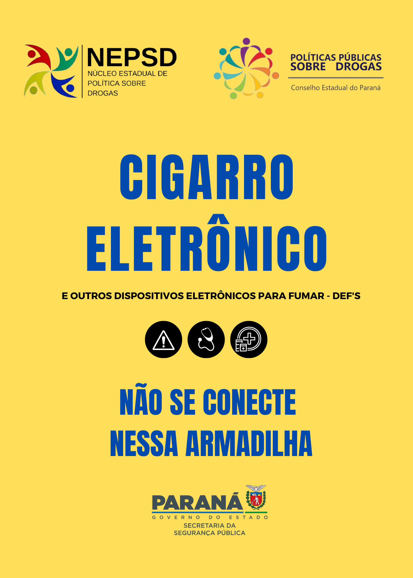 FOLDER CIGARRO ELETRÔNICO